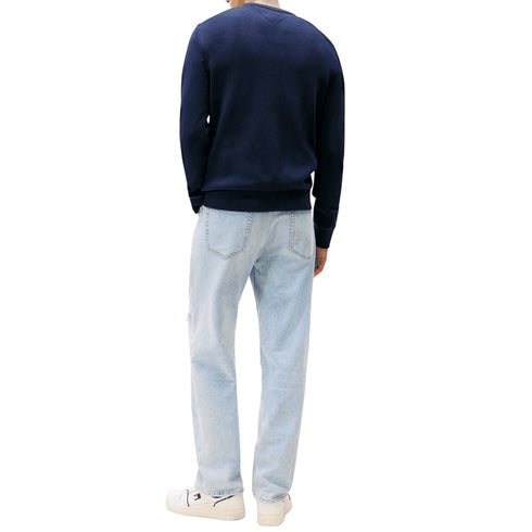 Tommy Hilfiger Pullover Maglione essential in cotone organico S  - Francavilla Moda